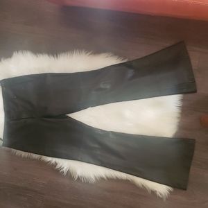 Leather pants size 2